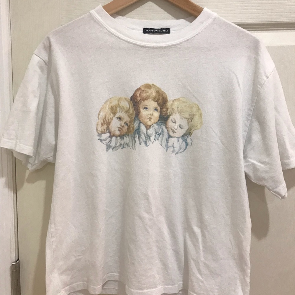 Brandy Melville 3 Angels Tee